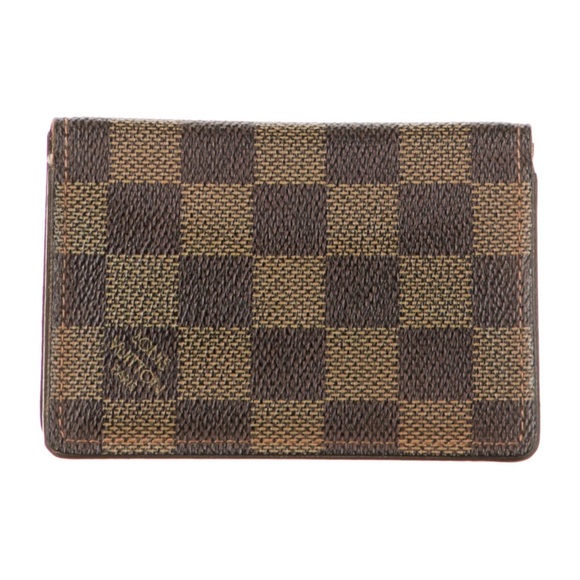 LOUIS VUITTON 2008 Damier Ebene Pattern Pocket Organizer - Picture 4 of 5